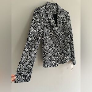 MNG Mango Jackets & Coats | Blazer By Mgo | Color: Blue/White | Size: M